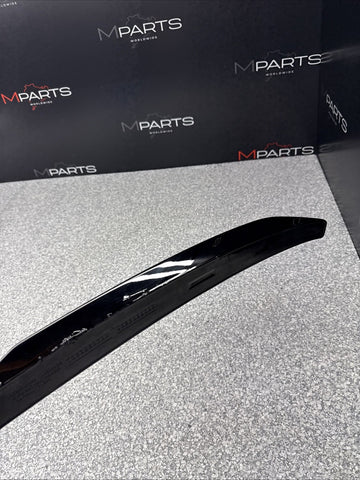 21-26 BMW G82 M4 Coupe Rear Trunk Lip Spoiler Gloss Black 8074910 OEM *Damage