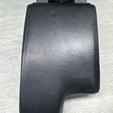 01-06 BMW E46 M3 Center Console Armrest Arm Rest Black Leather