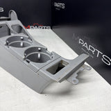 2001-2006 BMW E46 325 330 M3 Coupe Center Console Gray Armrest Optioned