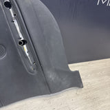 BMW E46 M3 01-06 Coupe Rear Left Door Cards Black Genuine 51437890743