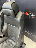 06-10 BMW E60 M5 Interior Front Seats Black Complete Powered