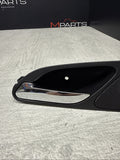 NEW 01-06 BMW 325CI E46 FRONT LEFT SIDE DOOR INNER HANDLE W/ SPEAKER COVER OEM