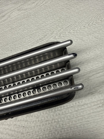 01-06 BMW E46 M3 Left Right Fender Vent Grilles Grills Trims Silver