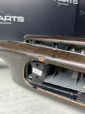 01-06 BMW E46 M3 Convertible Interior Armrests Trim Set Titan Shadow Grey