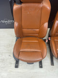 01-06 BMW E46 M3 Convertible Interior Front Heated Seats Cinnamon *Notes*