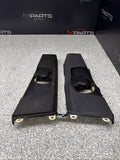 BMW E46 M3 Coupe B Pillars Trims Cover Black 330ci 325ci 328ci *Tab*