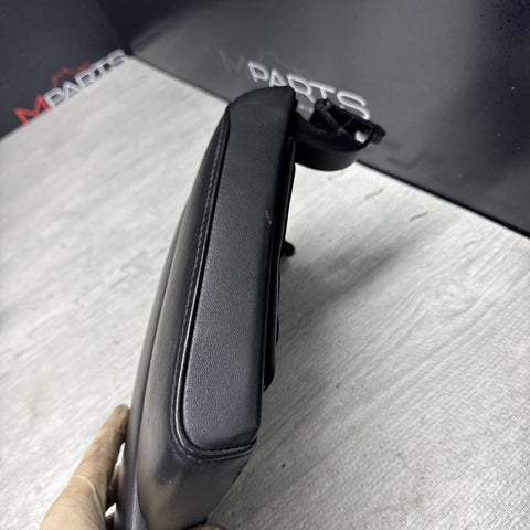 08-13 BMW E90 E92 E93 M3 Armrest Black Leather OEM