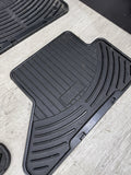 06-10 BMW E64 640 650 M6 Convertible All Weather RUBBER FLOOR MATS SET OEM