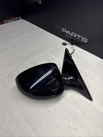 01-06 BMW E46 M3 Right Passenger Side View Mirror Carbon Black *Prev Paintwork