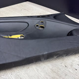 01-06 BMW E46 M3 FRONT DRIVER LEFT SIDE DOOR PANEL CARD BLACK OEM