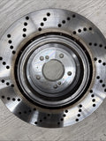 SHW Performance Rear Right Disc Brake Rotor 06-10 BMW E60 E63 E64 M5 M6