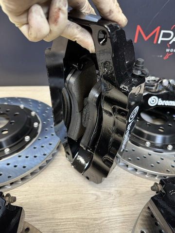 08-13 BMW E90 E92 E93 M3 BREMBO Big Brake Kit Calipers Rotors Set NEW Plug Play