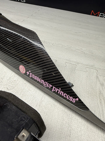 15-20 BMW F83 M4 Carbon Fiber Interior Dash Dashboard Trim Set OEM