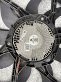 15-20 OEM BMW F80 F82 F83 M3 M4 Electric Radiator Cooling Fan w/Shroud *Crack