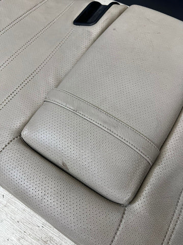 BMW OEM E30 86-92 COUPE REAR SEAT BACK REST BACKREST CUSHION BEIGE LEATHER