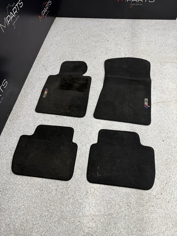 Used Genuine 01-06 BMW E46 M3 Coupe Carpets Floor Mats Black Front & Rear