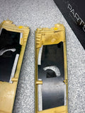 99-03 BMW E39 M5 B-Pillar Column Interior Upper Cover Pair Alcantara OEM