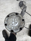 01-06 BMW E46 M3 Left Driver Rear Suspension Spindle Trailing Arm Bearing Axle