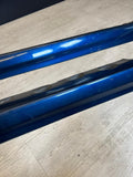 01-06 BMW E46 M3 Rocker Panel Side Skirts Pair OEM Blue