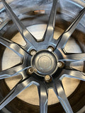 Rohana Wheels Rims RF2 RF02 5x120 BMW 19x8.5 ET33 19x9.5 ET35 Matte Black Set
