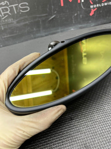 BMW OEM E85 E39 E46 Z4 M3 M5 FRONT REARVIEW MIRROR OVAL SHAPE BLACK