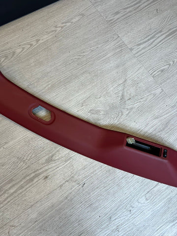 BMW Z3M OEM CONVERTIBLE SOFT TOP ROOF PANEL COVER TRIM IMOLA RED