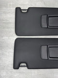 21-24 BMW G82 M4 Coupe Front Sun Visors Pair Black