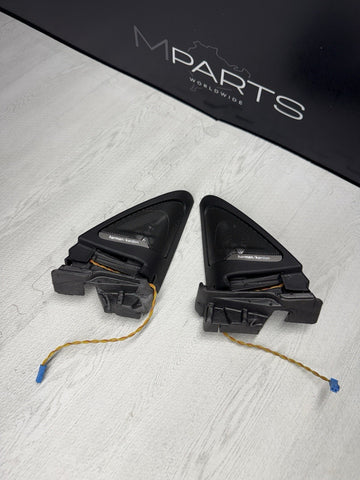 BMW 15-20 F82 F83 M4 Front Tweeter Speakers Harman Kardon 51337269362
