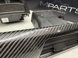 08-13 BMW E92 E93 M3 Interior Trim Set Dash Door Cards Gloss Carbon Fiber