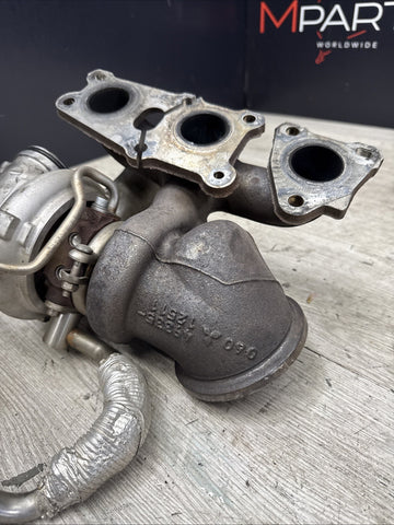 BMW 15-20 F80 F82 F83 M3 M4 S55 ENGINE REAR TURBO CHARGER OEM 7850279 COMPLETE