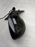 01-06 BMW E46 M3 Side View Door Mirrors Pair Jet Black *Paint Bubbling