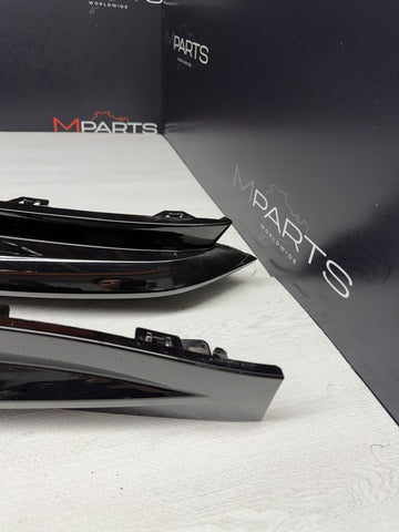 OEM 2021-2026 BMW M3 G80 REAR BUMPER CORNER TRIM COVERS DIFFUSER PAIR L/R
