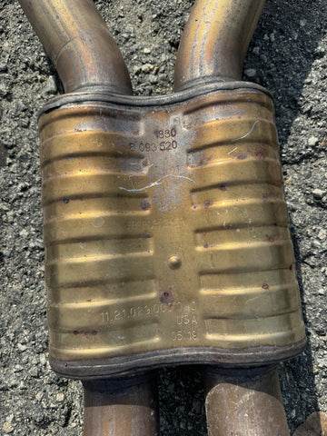 (PICKUP ONLY) 19-24 BMW F97 X3M EXHAUST RESONATOR MUFFLER ASSEMBLY
