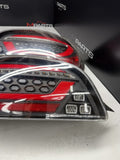 COMBO DEPO LED JDM Sequential Signal Tail Light+Smoke 3rd Brake For Honda S2000