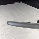 01-06 BMW E46 M3 Convertible Trunk Lid Grip Key Deck Handle Silver Gray