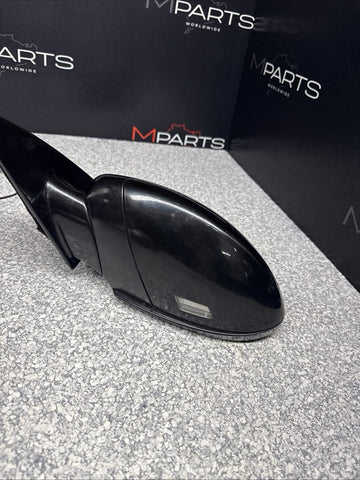 2006-2008 BMW E63 E64 M6 Door Left Driver Mirror Sapphire Black *Broken Glass
