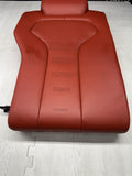 BMW F82 M4 Coupe 15-20 Right Rear Sakhir Orange Leather Back Rest Backrest Seat