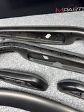 01-06 BMW E46 M3 Convertible Interior Armrests Trim Set Titan Shadow Grey