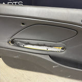 01-06 BMW E46 M3 FRONT DRIVER LEFT SIDE DOOR PANEL CARD BLACK OEM