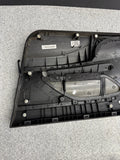 01-06 BMW E46 M3 FRONT DRIVER LEFT SIDE DOOR PANEL CARD BLACK OEM