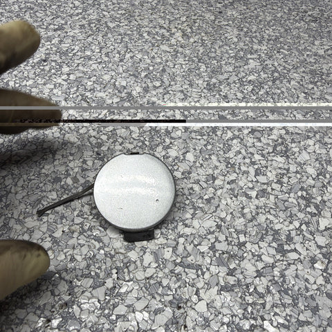 BMW E46 M3 01-06 Titan Silver Front tow hook cap cover 2695250