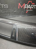 15-20 BMW F83 M4 Convertible Dash Center Console Carbon Fiber Interior Trims OEM
