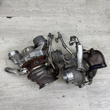 13-15 OEM BMW F10 F13 M5 M6 S63 PWG Garrett Turbo Turbos Turbocharger Set 62k