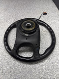 95-99 BMW E36 M3 Steering Wheel Black 4 Spoke
