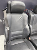 01-06 BMW E46 M3 Convertible Interior Front Non Heated Seats Black