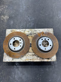 00-02 BMW Z3M Front Brake Rotors Left Right Pair Set OEM