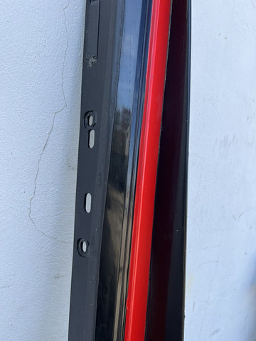 2010-2015 Ferrari 458 Right Rocker Panel Side Skirt Nero Daytona *Damage*