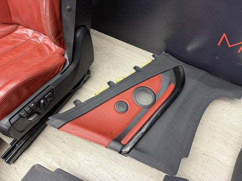 15-20 BMW F83 M4 Convertible Interior Seats & Panels Sakhir Orange