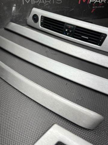 08-13 OEM BMW E92 E93 M3 Brushed Aluminum Interior Trim Dash Panels SET