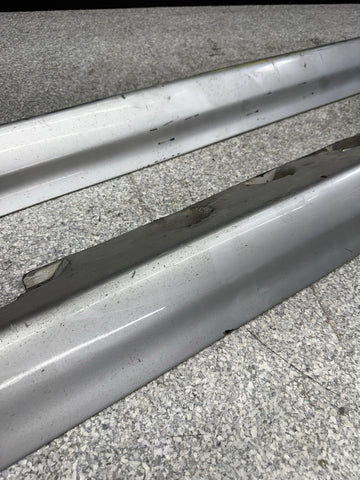 01-06 BMW E46 M3 Rocker Panel Side Skirts OEM Titanium Silver